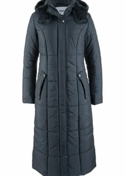 bonprix Jacken & Mäntel|Bekleidung·Hosen^Leichter Steppmantel nachtblau