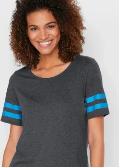 bonprix Shirts & Tops|Sportbekleidung^Leichtes Sport-Shirt (2er Pack) anthrazit meliert+petrol meliert