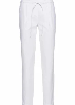 bonprix Hosen|Bekleidung·Kleider^Leinenhose weiß