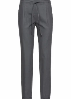 bonprix Bekleidung·Kleider|Hosen^Leinenhose rauchgrau