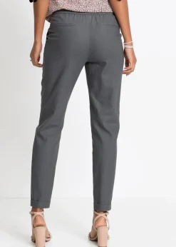 bonprix Bekleidung·Kleider|Hosen^Leinenhose rauchgrau