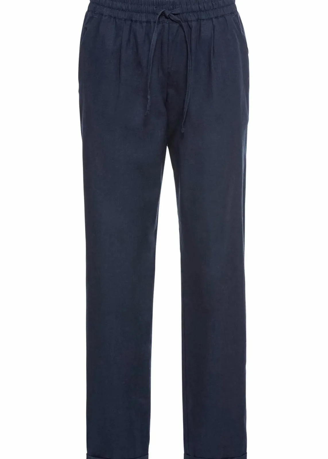 bonprix Hosen|Bekleidung·Kleider^Leinenhose dunkelblau