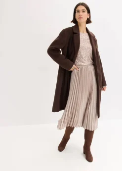 bonprix Shirts & Tops^Leo-Shirt mit Glanzdruck silberlila/metallic silber