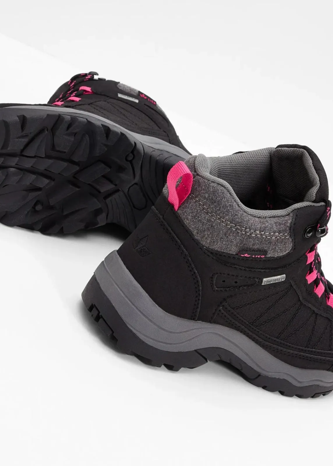 Lico High Heels|Sport- & Trekkingschuhe^Trekkingschuh schwarz/pink