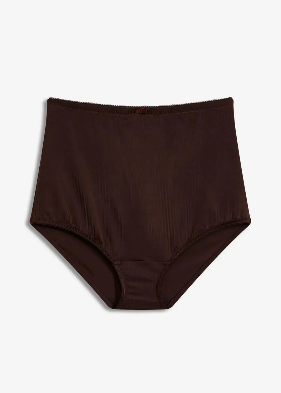 bonprix Wäsche·Shapewear|Wäsche·Höschen^Light Shape Panty mit Glanzeffekt dunkelbraun gestreift