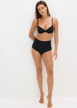 bonprix Shapewear|Höschen^Light Shape Slip aus softem Modal schwarz
