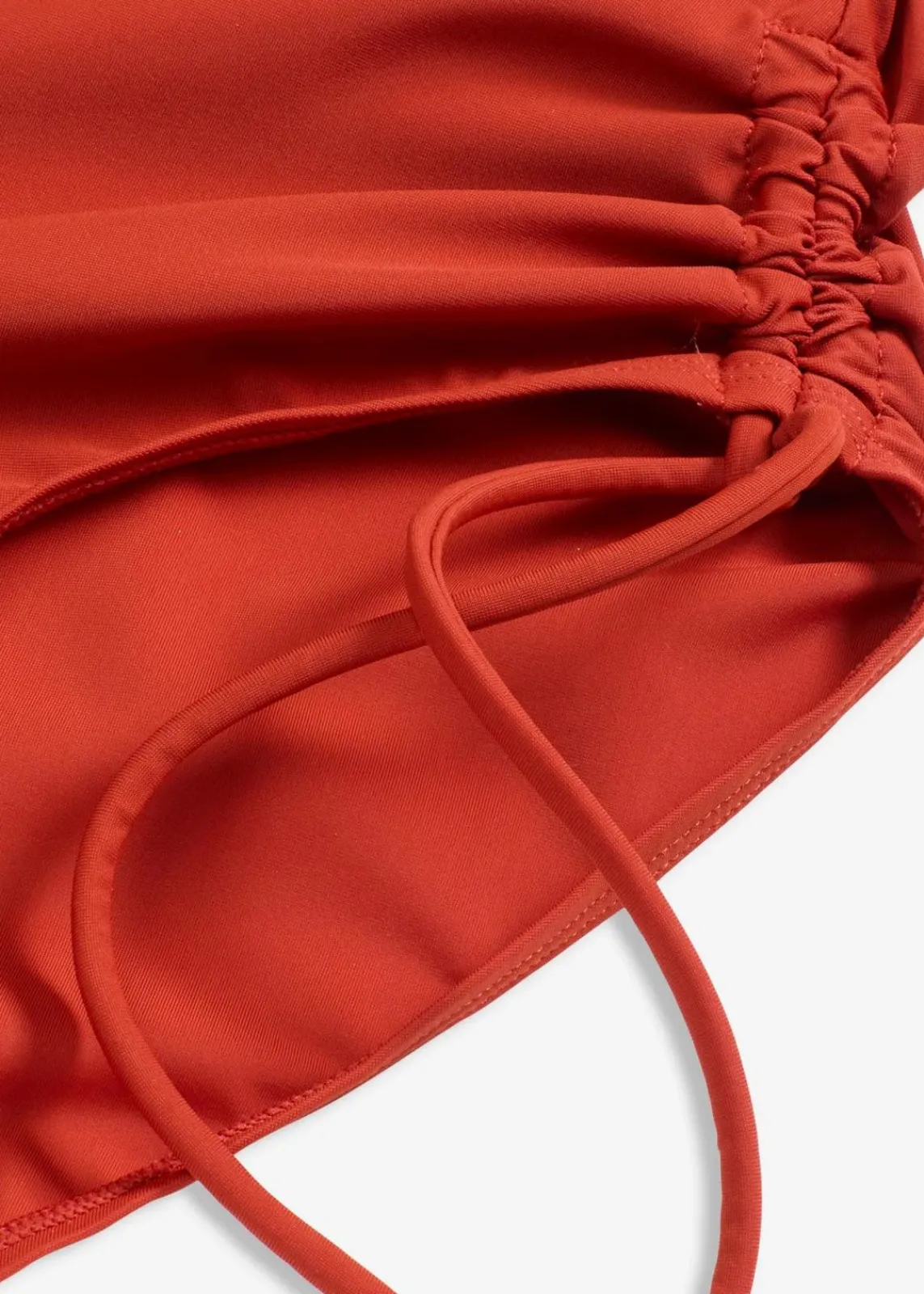 bonprix Shapewear|Badeanzüge^Light Shape-Badeanzug mit Schnürung rotbraun