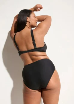 bonprix Nachhaltigere Materialien|Mix & Match^Light Shape-Bikinihose schwarz