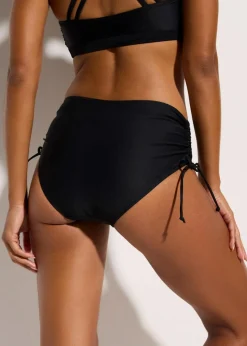 bonprix Nachhaltigere Materialien|Mix & Match^Light Shape-Bikinihose (2er Pack) schwarz + oliv
