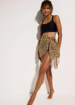 bonprix Nachhaltigere Materialien|Mix & Match^Light Shape-Bikinihose (2er Pack) schwarz + oliv