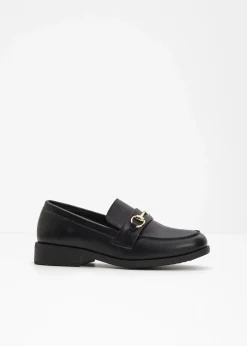 bonprix Slipper & Halbschuhe|Loafer^Loafer schwarz