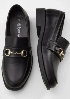 bonprix Slipper & Halbschuhe|Loafer^Loafer schwarz