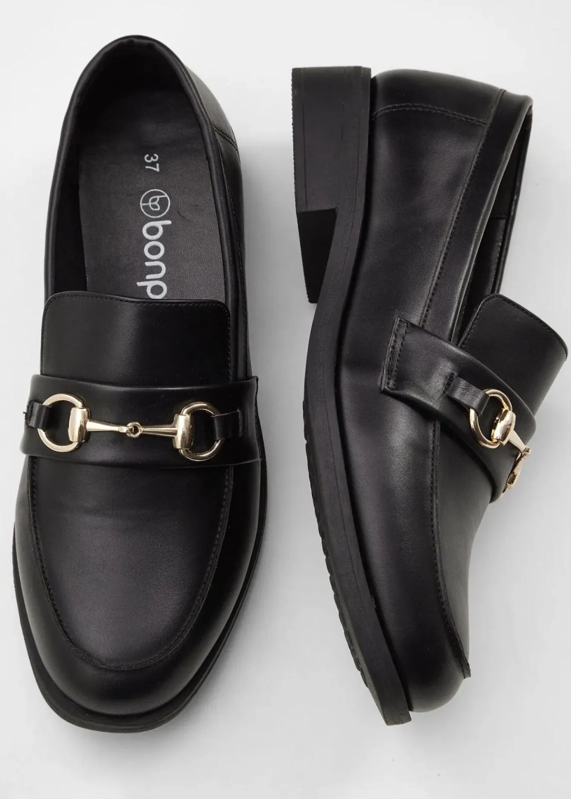 bonprix Slipper & Halbschuhe|Loafer^Loafer schwarz