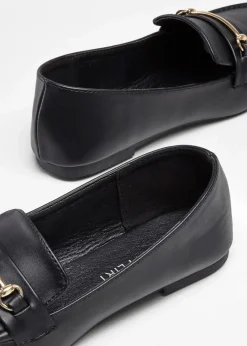 bonprix Slipper & Halbschuhe|Loafer^Loafer schwarz