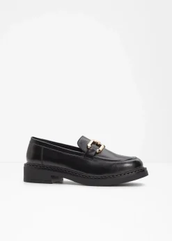 bonprix Slipper & Halbschuhe|Loafer^Loafer schwarz