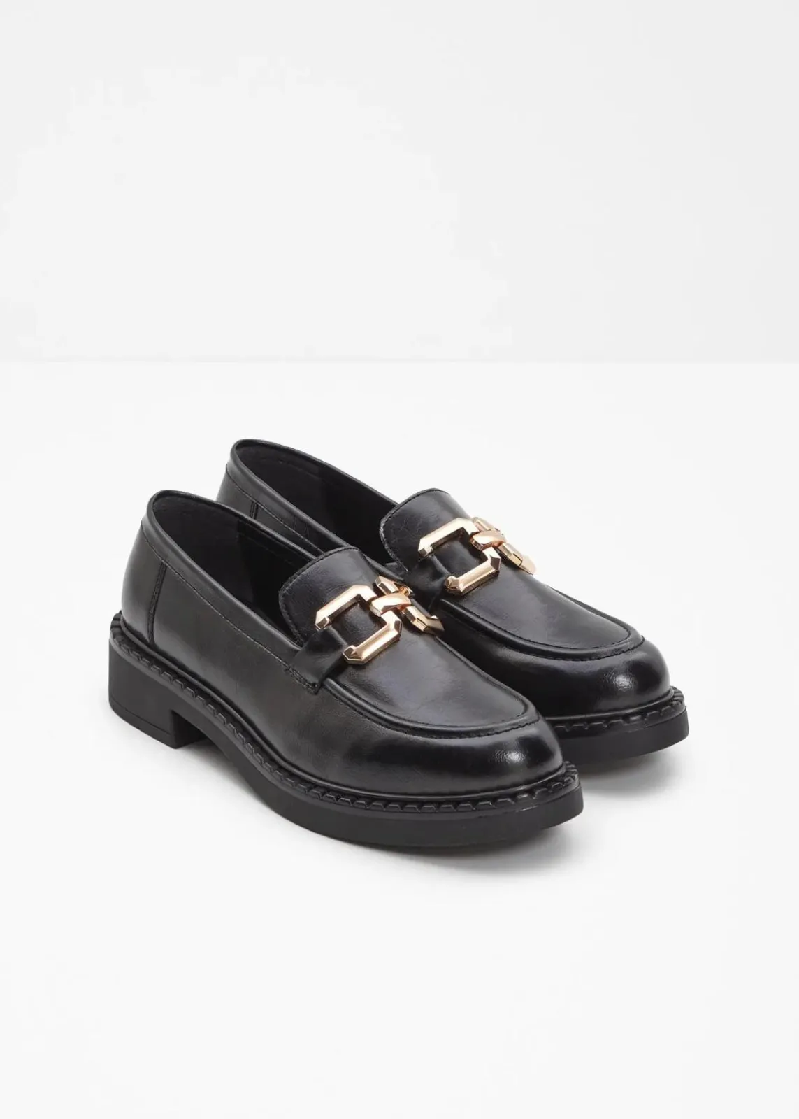 bonprix Slipper & Halbschuhe|Loafer^Loafer schwarz