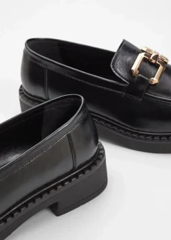 bonprix Slipper & Halbschuhe|Loafer^Loafer schwarz
