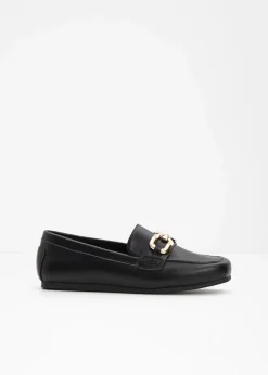 bonprix Slipper & Halbschuhe|Loafer^Loafer schwarz
