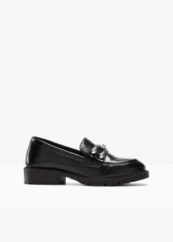 bonprix Slipper & Halbschuhe|Loafer^Loafer schwarz