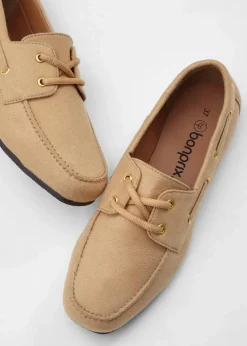 bonprix Slipper & Halbschuhe|Loafer^Loafer beige