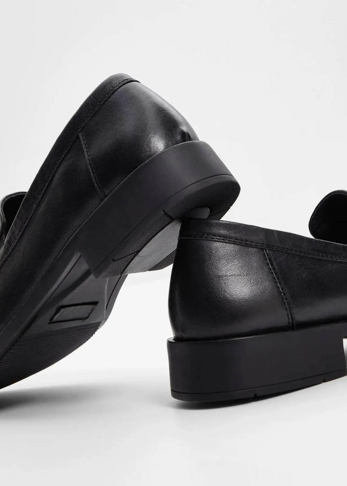 bonprix Slipper & Halbschuhe|Loafer^Loafer aus Leder schwarz