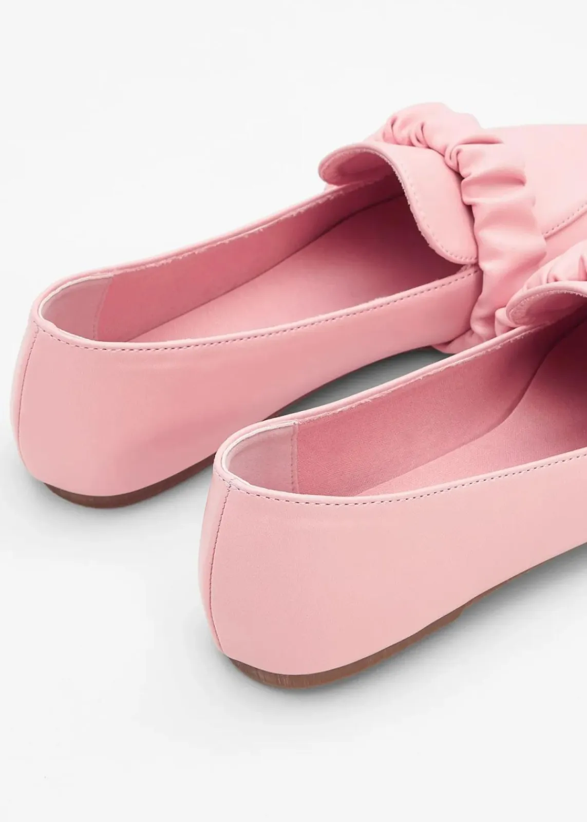 bonprix Slipper & Halbschuhe|Loafer^Loafer mit Raffung rosa