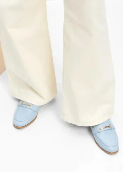 bonprix Sommerschuhe|Loafer^Loafer mit Schnalle hellblau