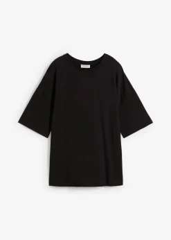 bonprix Shirts & Tops^Lockeres T-Shirt aus Baumwoll-Mix schwarz