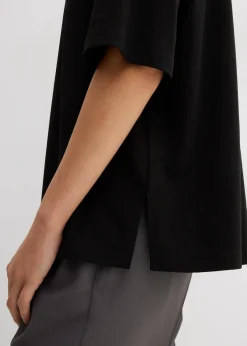 bonprix Shirts & Tops^Lockeres T-Shirt aus Baumwoll-Mix schwarz