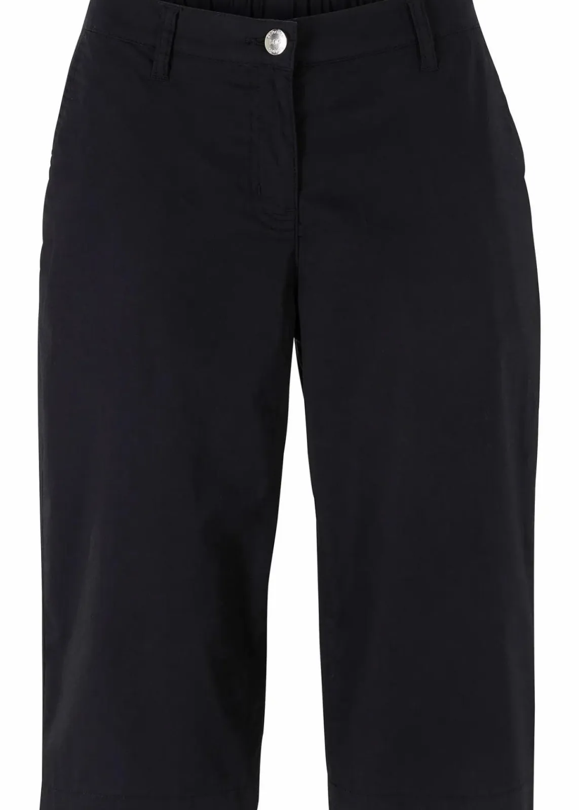bonprix Bekleidung·Outdoorbekleidung|Bekleidung·Kleider^Long-Bermuda mit elastischem Bund schwarz
