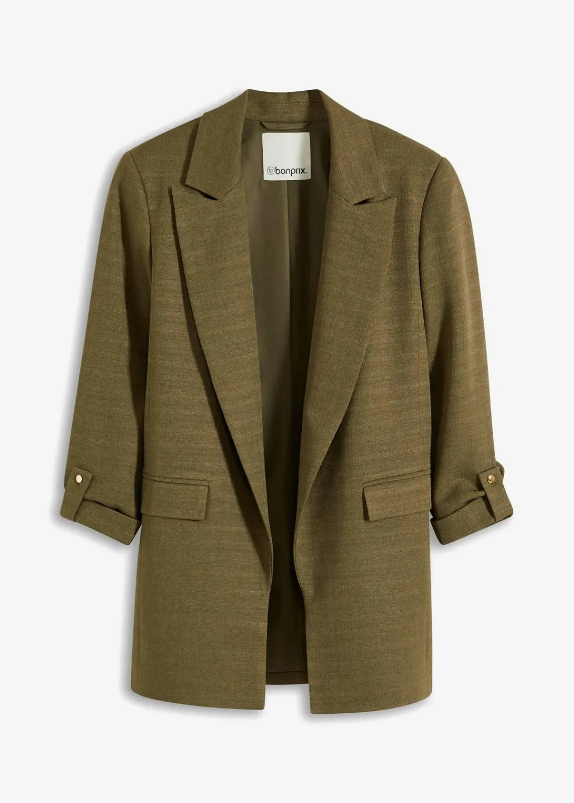bonprix Blazer^Longblazer dunkeloliv