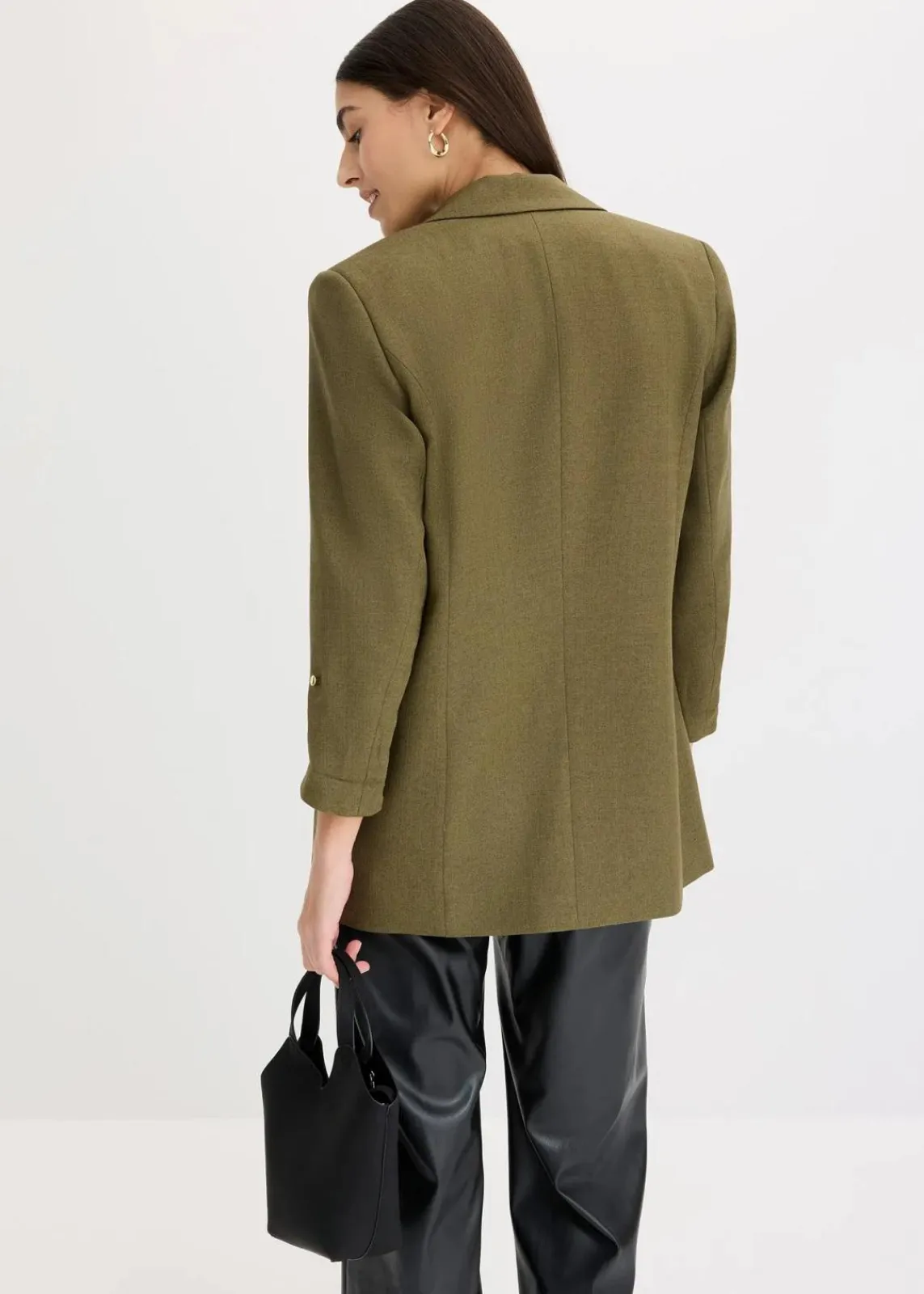 bonprix Blazer^Longblazer dunkeloliv