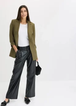bonprix Blazer^Longblazer dunkeloliv