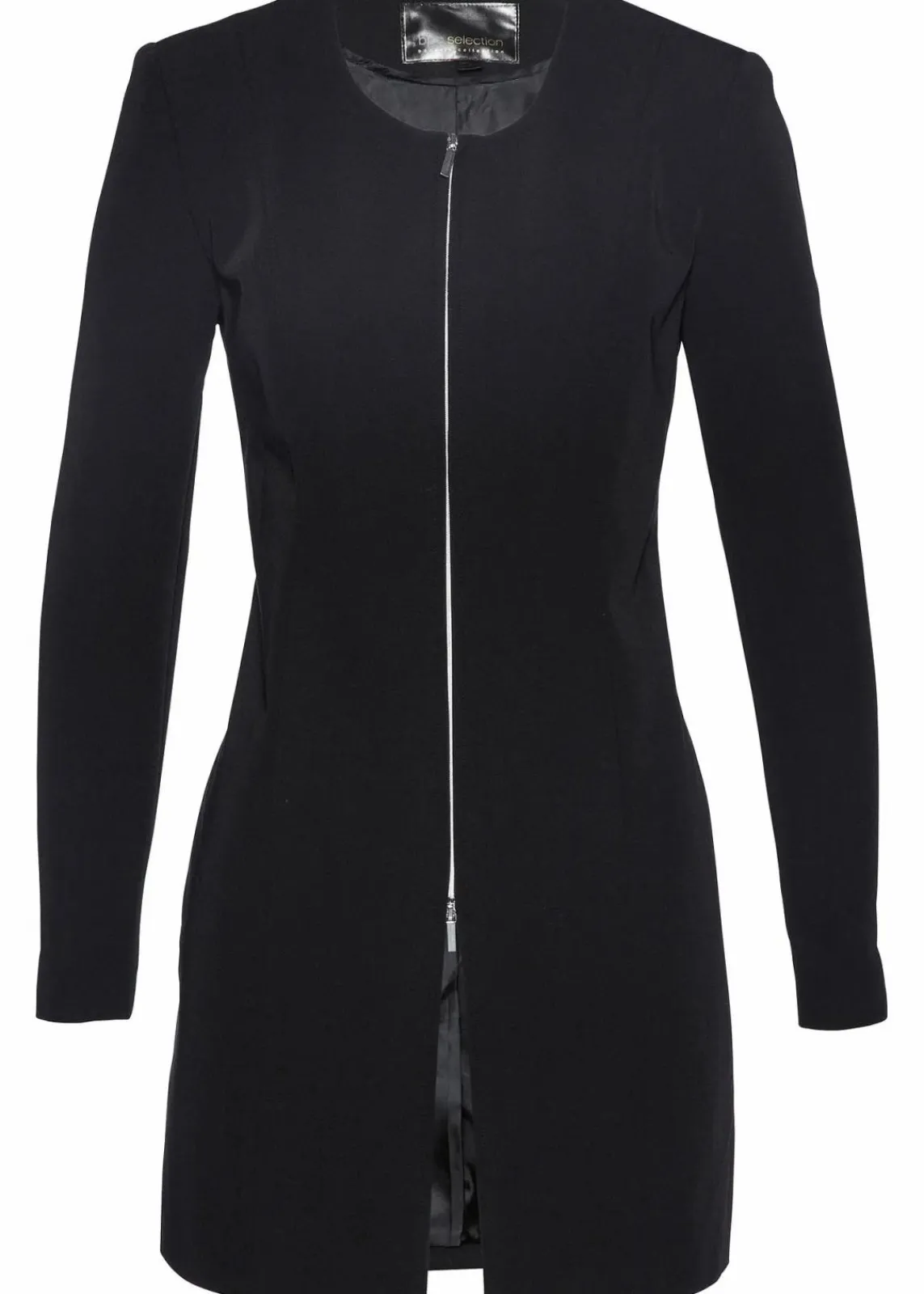 bonprix Blazer|Bekleidung·Basics^Longblazer schwarz