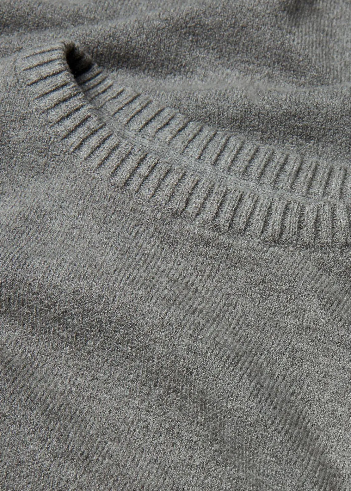 bonprix Bekleidung·Umstandsmode|Strickmode^Long-Feinstrickpullover mit Seitenschlitzen aus Viskose-Mix grau meliert meliert