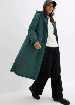 bonprix Nachhaltigere Materialien|Jacken & Mäntel^Long-Parka mattgrün
