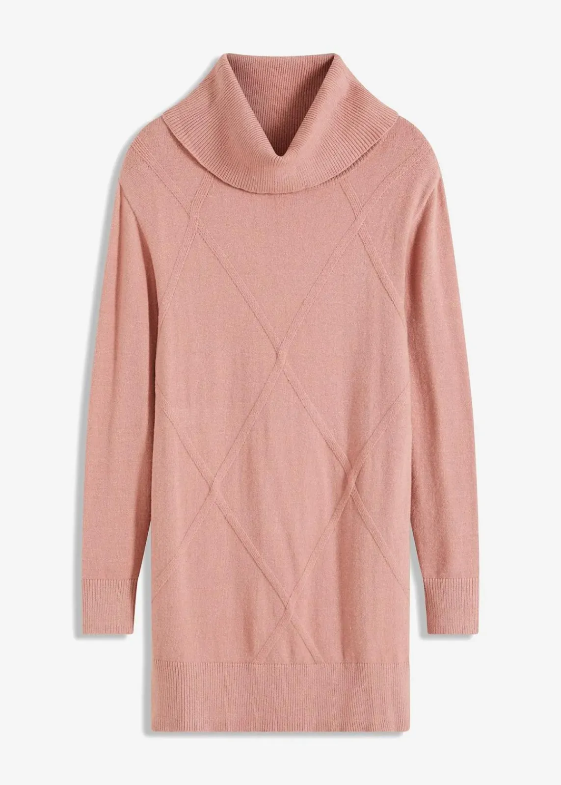 bonprix Pullover & Strickjacken|Bekleidung·Jeans^Longpullover vintagerosa