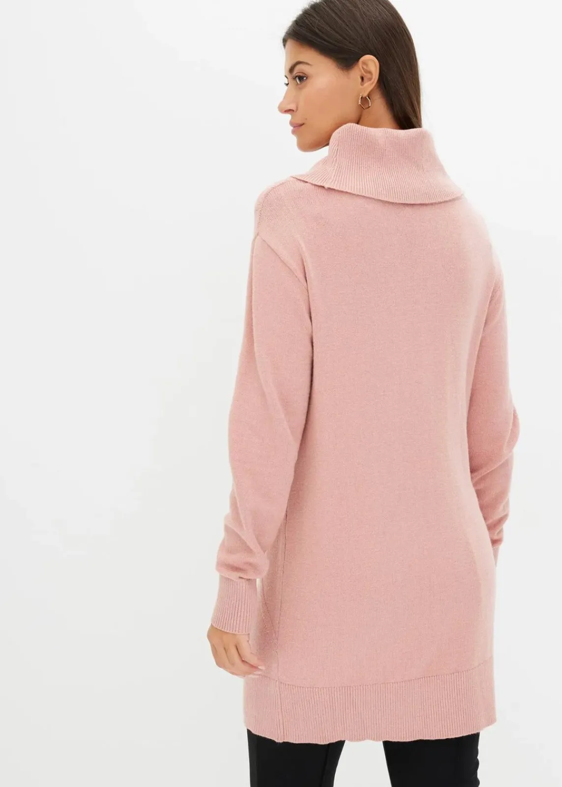 bonprix Pullover & Strickjacken|Bekleidung·Jeans^Longpullover vintagerosa