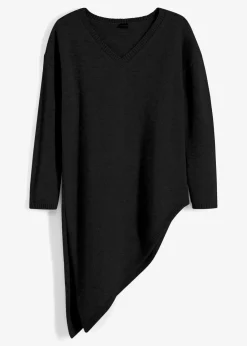 bonprix Bekleidung·Umstandsmode|Bekleidung·Jeans^Long-Pullover schwarz