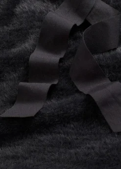 bonprix Pullover & Strickjacken|Strickmode^Longpullover aus weichem Federgarn schwarz