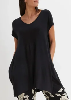 bonprix Shirts & Tops^Longshirt schwarz