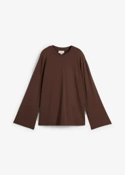 bonprix Shirts & Tops^Longshirt aus fließender Qualität dunkelbraun
