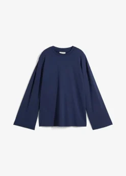 bonprix Shirts & Tops^Longshirt aus fließender Qualität dunkelblau