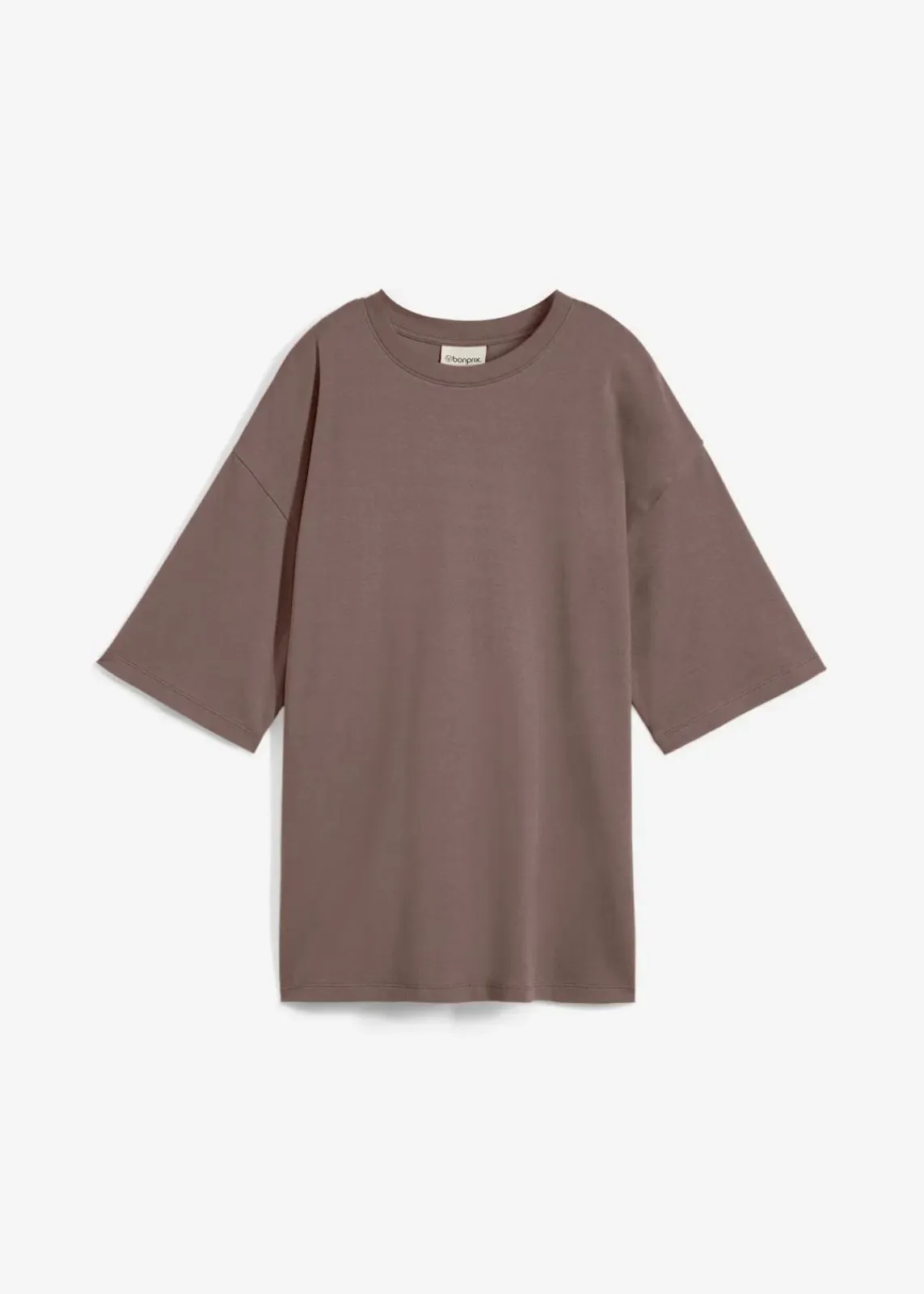 bonprix Zweiteiler & Sets|Shirts & Tops^Longshirt aus Interlock lehmbraun