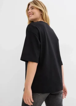 bonprix Zweiteiler & Sets|Shirts & Tops^Longshirt aus Interlock lehmbraun