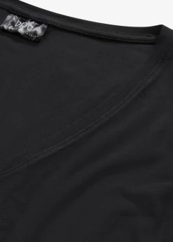 bonprix Shirts & Tops^Long-Shirt aus nachhaltigem Viskose-Mix schwarz