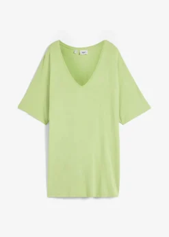 bonprix Shirts & Tops^Long-Shirt aus nachhaltigem Viskose-Mix birnengrün