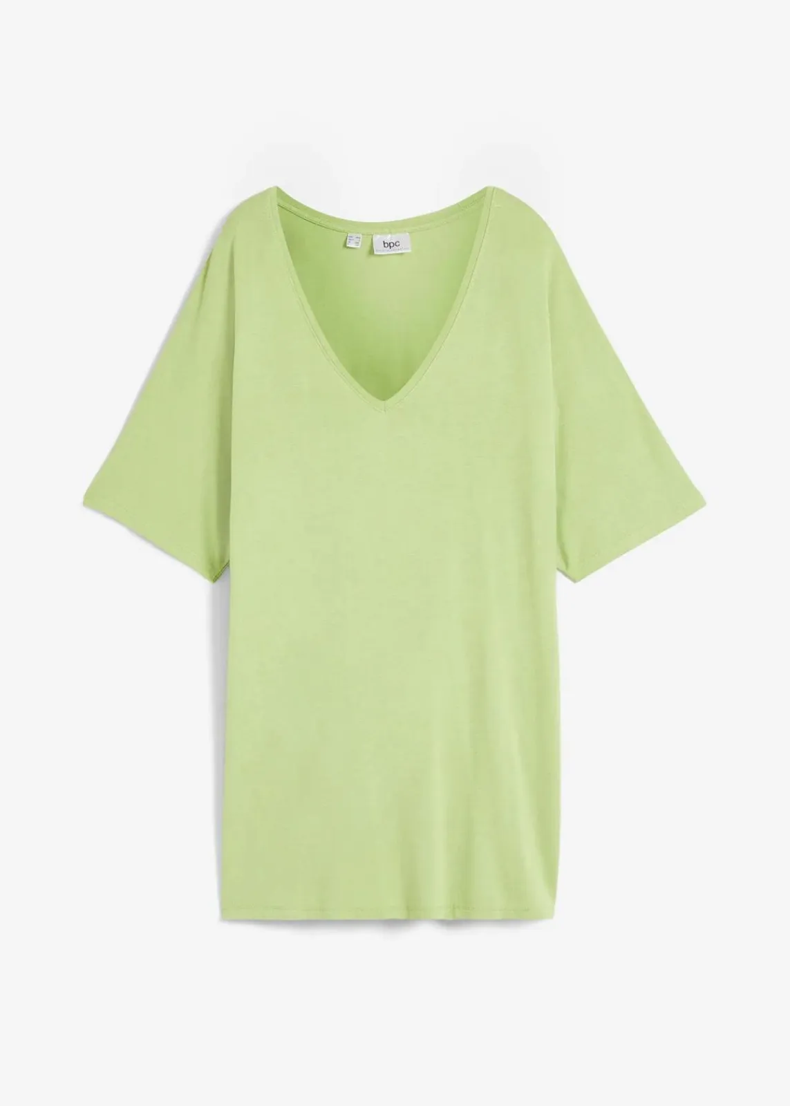 bonprix Shirts & Tops^Long-Shirt aus nachhaltigem Viskose-Mix birnengrün