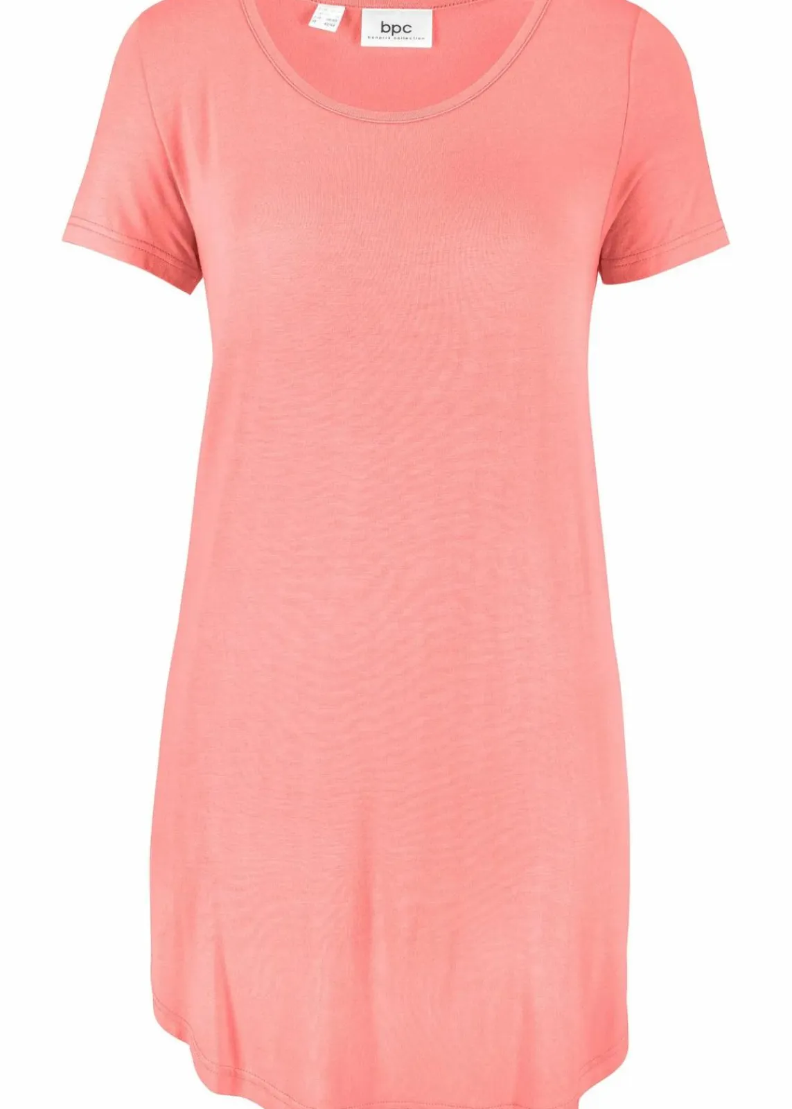 bonprix Shirts & Tops|Basics^Longshirt aus softer Viskose hellkoralle