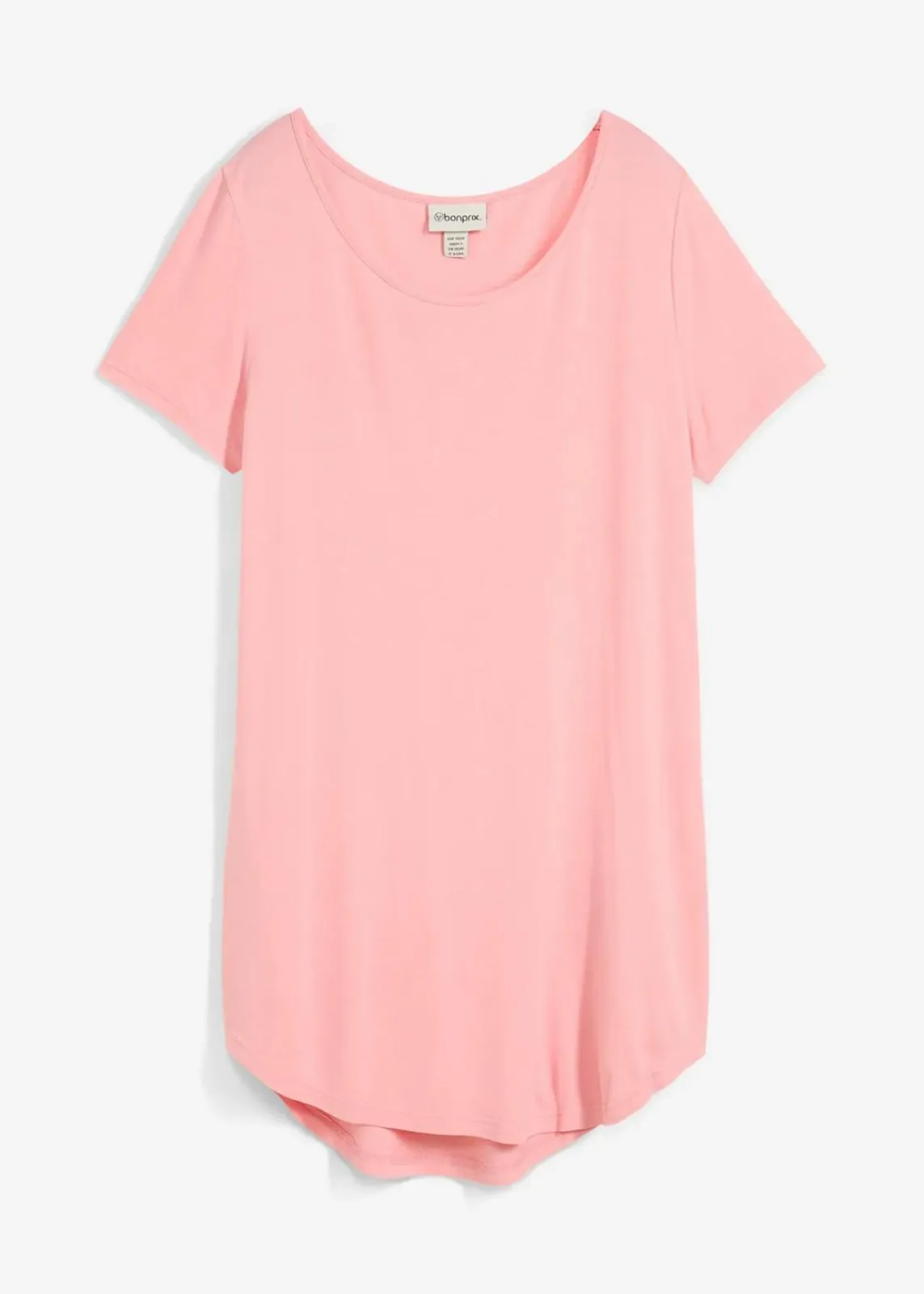 bonprix Shirts & Tops|Basics^Longshirt aus softer Viskose softrosa
